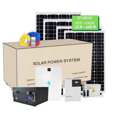 Солнечная система Ultraportable 5KW 10KW 20KW Multiscene гибридная для дома