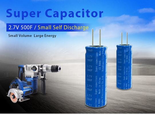 Электролитический материал клетки 2.7volt 500farad Graphene Supercapacitor