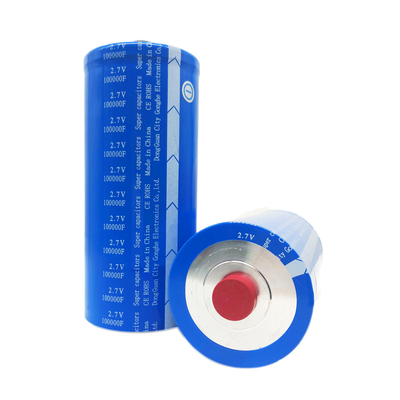 клетка 60x138mm Supercapacitor фарады 100000F 2.7V для накопления энергии