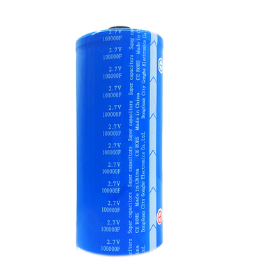 клетка 60x138mm Supercapacitor фарады 100000F 2.7V для накопления энергии