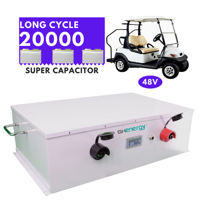 Батарея конденсатора батареи 48v 2100wh Graphene Supercapacitor тележки гольфа супер