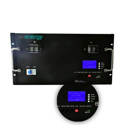 Блок батарей лития BMS Ultraportable, прочный литий-ионный аккумулятор 48V 50Ah