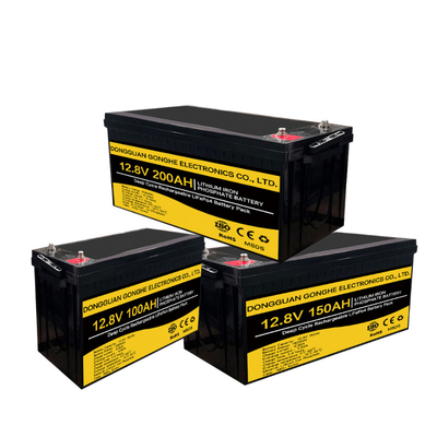 батарея цикла 120Ah 240Ah 12V LiFePO4 глубокая для хранения тележек гольфа