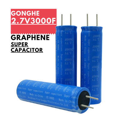 18650 батарея 2.7v 3000f Graphene Supercapacitor для собирать солнечной энергии