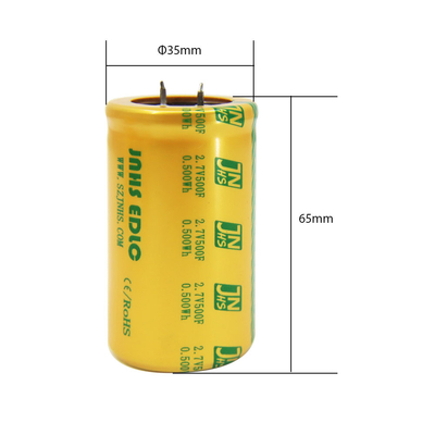 Snap In Supercapacitor Cell 2,7 Вольт 500 Фарад Замените батареи