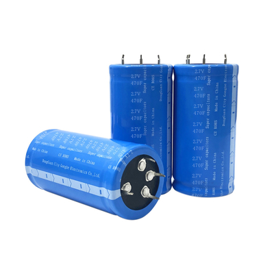 Батарея 2.7V 470F 35x62Mm 0.45Wh конденсатора наивысшей мощности IP30 супер