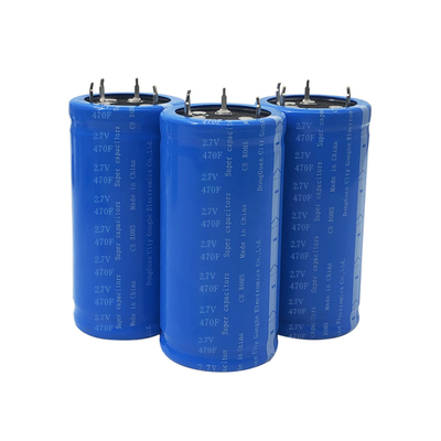 Батарея 2.7V 470F 35x62Mm 0.45Wh конденсатора наивысшей мощности IP30 супер