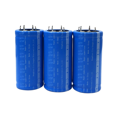 Батарея 2.7V 470F 35x62Mm 0.45Wh конденсатора наивысшей мощности IP30 супер