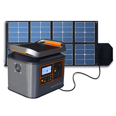 станция солнечной энергии 500W 1000W портативная практически для располагаться лагерем