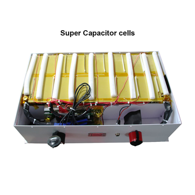 Цвет банка 48V 2100WH силы конденсатора DC солнечной системы прочный серебряный